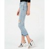 Women's The Icon Distressed friend Crop Ripped Jeans - KENDALL + KYLIE - 2 of 4