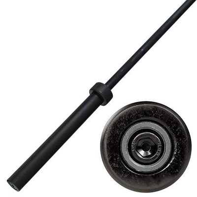 Body-Solid 7' Olympic Bar, Black