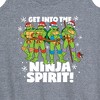 Women's - Teenage Mutant Ninja Turtles - Get Into The Ninja Spirit Graphic Racerback Tank - 2 of 4