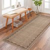 Indoor Modern Washable Area Rugs with Scalloped Print, Ultra Thin Non Slip Throw Carpet for Bedroom Living Room - 3 of 4