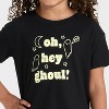 Toddler Girls' Halloween Boxy T-Shirt - Cat & Jack™ Black - 2 of 4