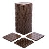 76-Pack 11.42"x11.42" Plastic Interlocking Deck Tiles - 68.80 Sq.Ft Outdoor Plastic Flooring, Super Durable, Waterproof - 3 of 4