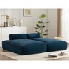 90'' Oversized Modular Sectional Sofa in Beige, 2PC Free Combination, Fully Compressed No-Assembly Foam Couch, Elderly-Friendly, Modern Style - 3 of 4