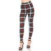Slickblue Multi Printed Leggings, High Waisted, Elasticized Waist Band, Women's Activewear, Multicolor, One Size - 4 of 4
