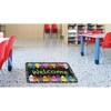 Ashley Productions® The Original Fun Mat™, Welcome Mat, 15.5" x 23.5", Welcome Crayons Composition - 3 of 4