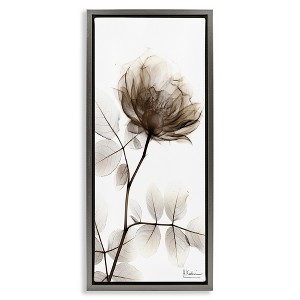 Stupell Industries Contemporary X-Ray Flower, 11" x 25" - 1 of 4