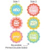 Big Dot of Happiness Party Time - Happy Birthday Party Round Table Decorations - Paper Chargers - Place Setting For 12 - 3 of 4