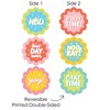 Big Dot of Happiness Party Time - Happy Birthday Party Round Table Decorations - Paper Chargers - Place Setting For 12 - image 3 of 4