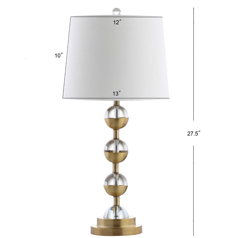 27.5&#34; (Set of 2) Avery Crystal Table Lamp (Includes LED Light Bulb) - JONATHAN Y, 5 of 6