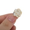 Unique Bargains Rose Shoelace Charms 1 Pair - 3 of 4