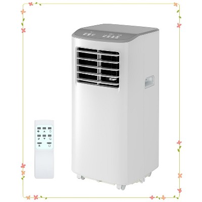 8,000 BTU Portable Air Conditioner - 3-In-1 Cooling, Dehumidifier & Fan for 350 Sq.Ft