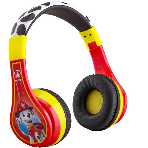 Ekids Paw Patrol Bluetooth Headphones marshall Red pw b52ma.exv1ol Target