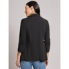 Jones New York Notch Collar Scrunch Sleeve Jacket - 3 of 3