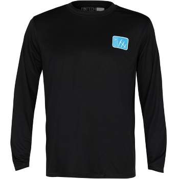 Reel Life Shark Attack Uv Long Sleeve Performance T-shirt - Small -  Anthracite : Target