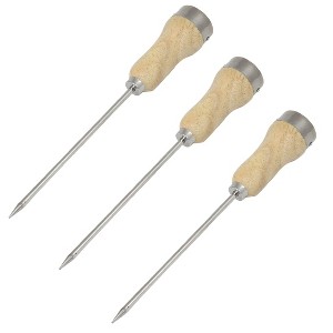 Chef Craft Plated Steel Ice Pick with Wood Handle - 1 of 2