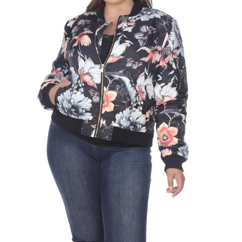 Grandwish floral bomber jacket store