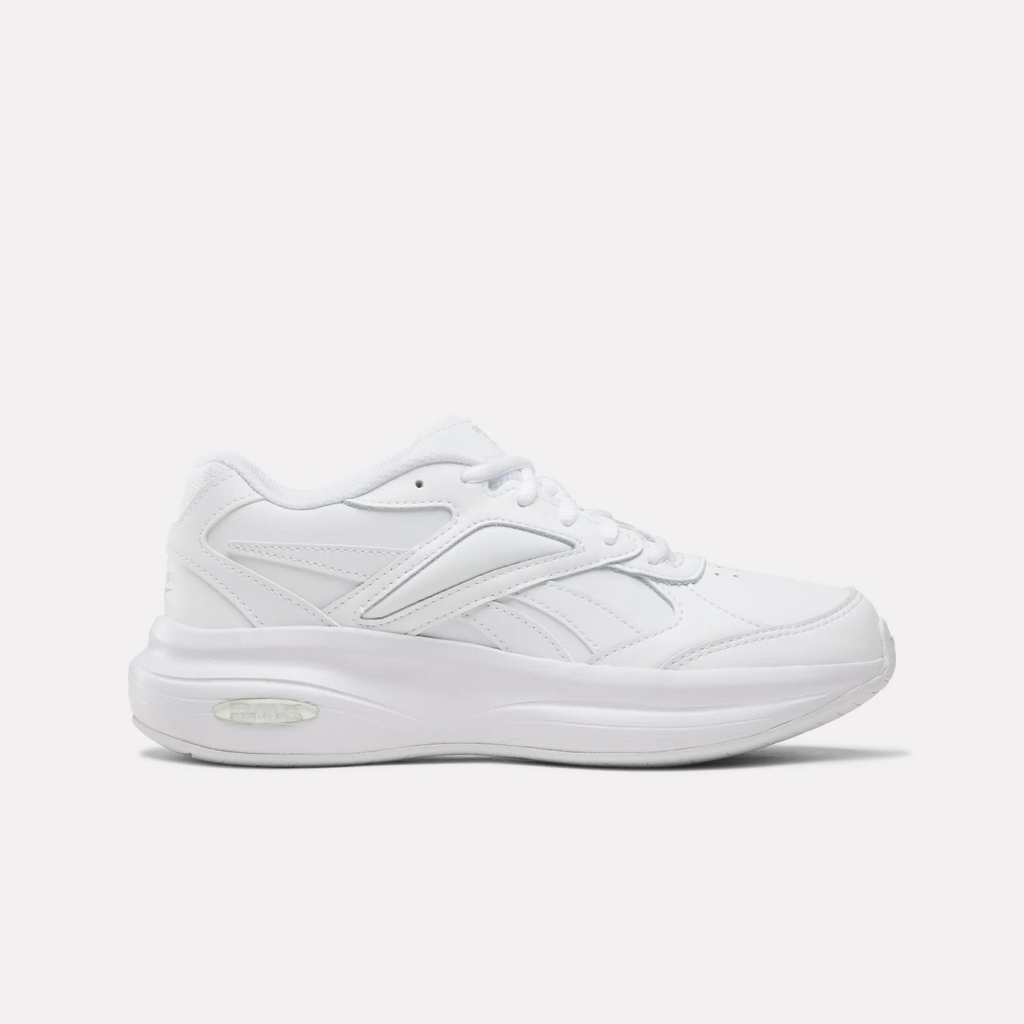 Женские кроссовки Reebok DMX Comfort + Walk Ultra Shoes Size 11 AHA - White/White/White, цвет: Белый — фото 1