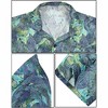 HAPPY BAY Mens Hawaiian Short Sleeve Button Down Shirt Men's Holiday Shirts Summer Beach Casual Aloha Tropical Shirts for Men Funny - image 3 of 4