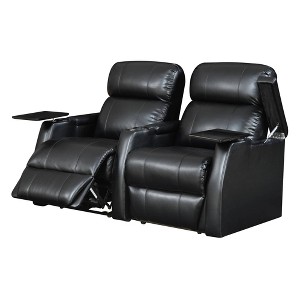 2pc Cecille Power Recliner Set Black - Picket House Furnishings