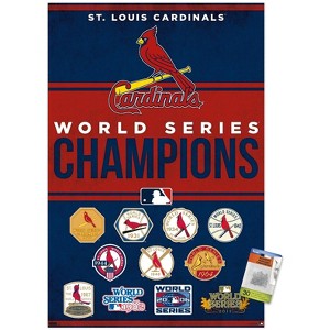 Trends International MLB St. Louis Cardinals - Champions 23 Unframed Wall Poster Prints - 1 of 4
