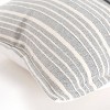 20"x20" Oversize Striped Poly Filled Square Throw Pillow - Rizzy Home - 2 of 4