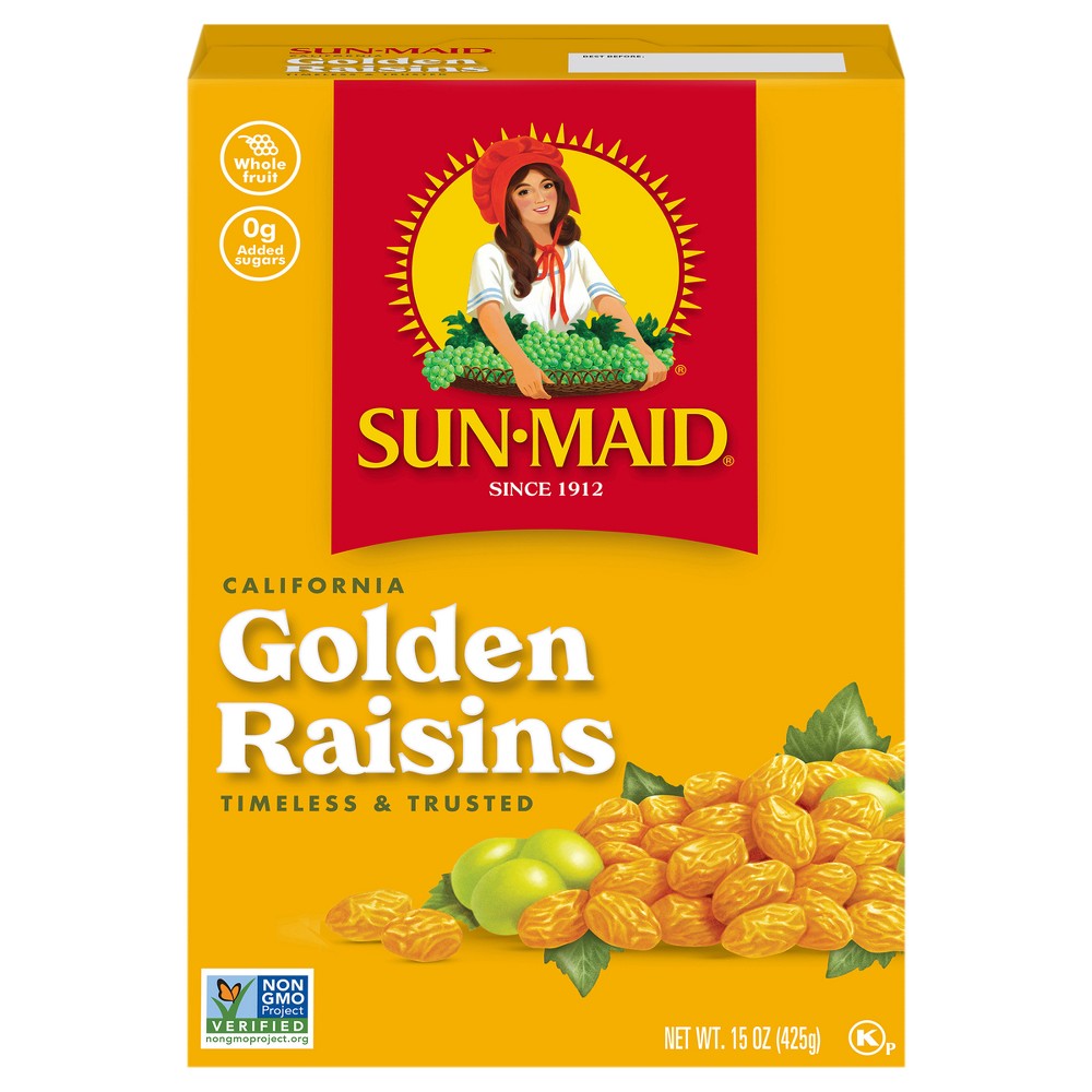 Sun-Maid Dried Fruit Golden Raisins - 12oz