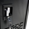 Gulches 16-Compartment Removable Locking Cabinet Black - Fully Assembled Storage - 3 of 4