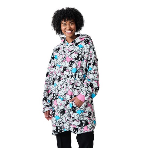 Hello Kitty & Friends All-over Character Print Hooded Blanket-osfa : Target