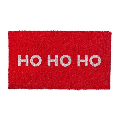 tag Ho Ho Ho Coir Mat