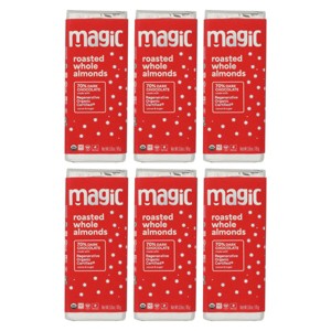 Magic Chocolate Salted Whole Almonds Chocolate Bar - Case of 9/3 oz - 1 of 4