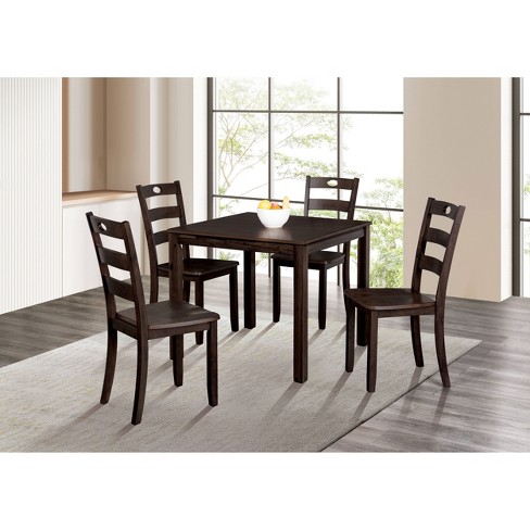 HOMES: Inside + Out 5pc Danca Transitional Square Dining Table Set  - image 1 of 3