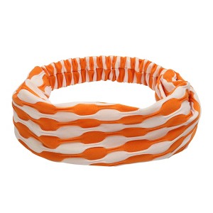 Unique Bargains Women's Dot Wide Fabric Headband 1 Pc - 1 of 4