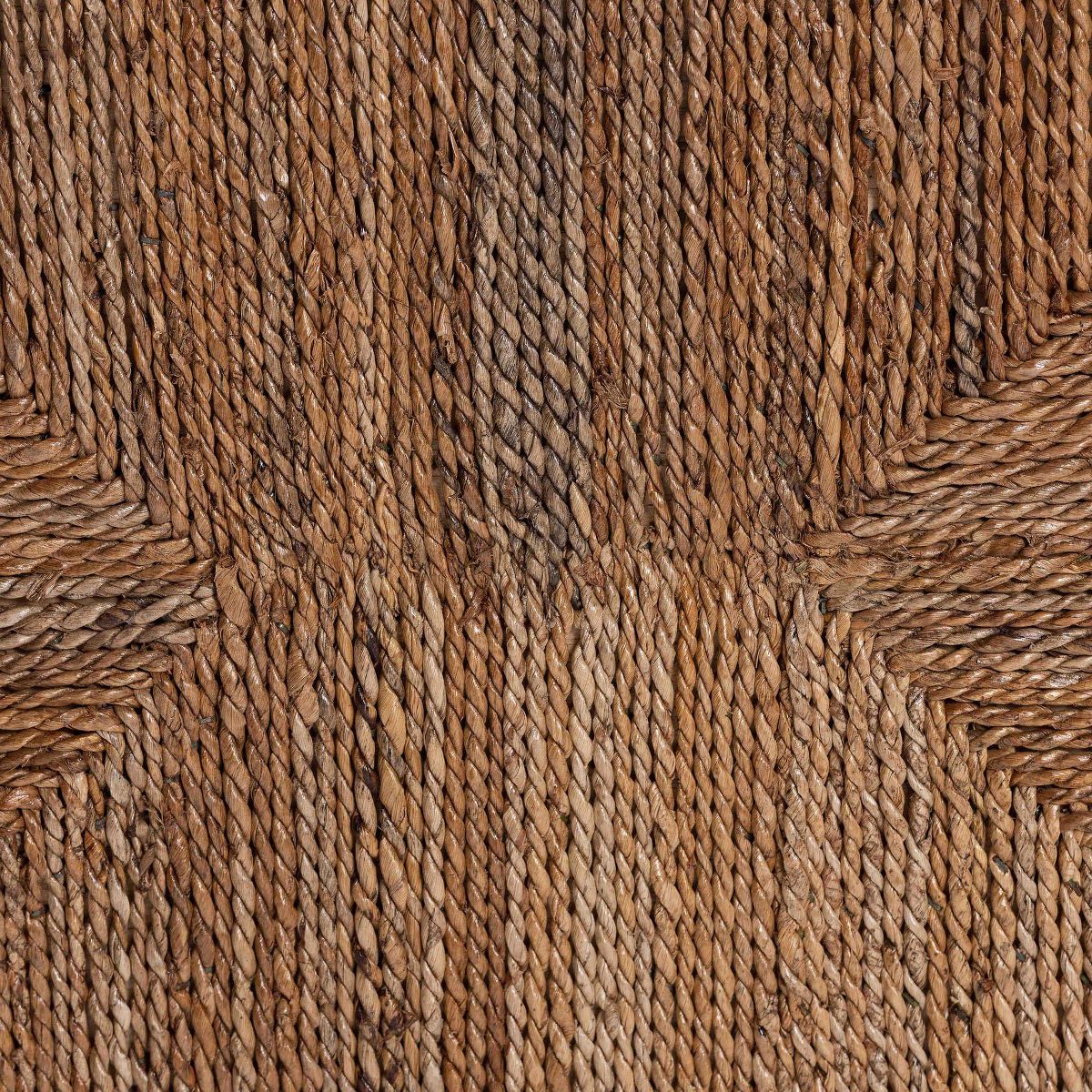 bali & pari Liza Rectangle Seagrass Coffee Table Natural Brown - thumbnail 7
