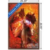 Trends International Jena DellaGrottaglia: Cosmic Zodiac - Gemini Framed Wall Poster Prints - 3 of 4