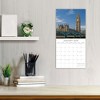 2026 Square Wall Calendar, London, 16-Month Scenic Britain Theme with 180 Reminder Stickers (12x12 In) - 2 of 4