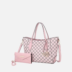 MKF Collection Gianna Women’s Tote with matching Wallet by Mia K – 2 Pieces - 1 of 4