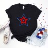 Simply Sage Market Women's Patriotic Three Star Short Sleeve Graphic Tee - 2 of 2