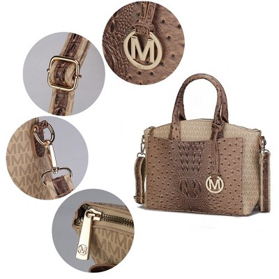 MKF Collection Collins Vegan Leather Handbag Women’s Tote Bag by Mia K - Red — фото 4