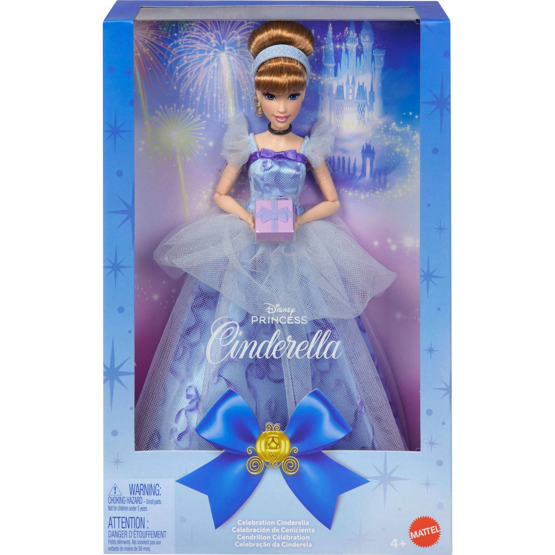 Disney Princess Birthday Celebration Cinderella Collectible Fashion Doll, Inspired by Disney Movie