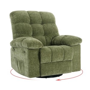 Rocker Chair for Adults, Overstuffed Large Manual Recliner Glider, Nursery Rocking Chairs - 1 of 4
