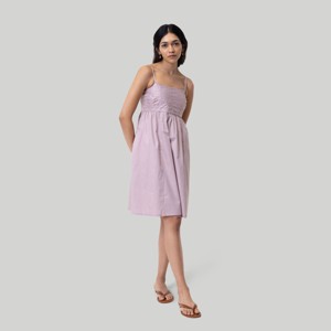 Reistor Women's Ruched Strappy Mini Dress - 1 of 4