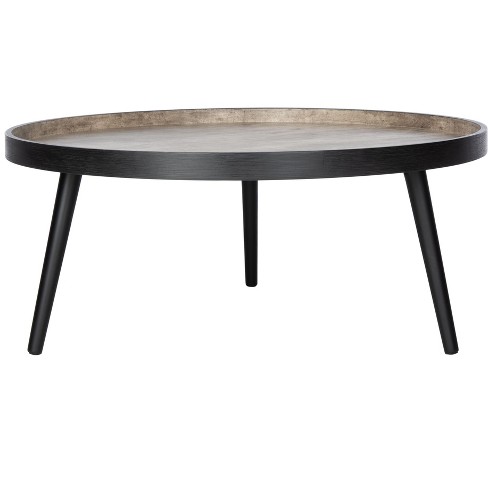 Fritz Round Tray Top Coffee Table, Coffee Table Circle Tray