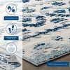 Modway Reflect Takara Abstract Diamond Moroccan Trellis 8x10 Indoor and Outdoor Area Rug - 2 of 4