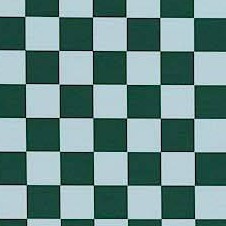 Checkerboard Emerald Blu