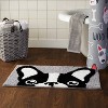 Frenchie Love Rug - SKL Home: Machine Washable Polyester Bath Mat, Dog Pattern, Tufted Design, 1'6"x2'5" - 3 of 4