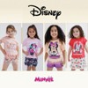 Disney Junior Floral Girls T-Shirt and French Terry Shorts Outfit Set Little Kid to Big Kid - 3 of 4