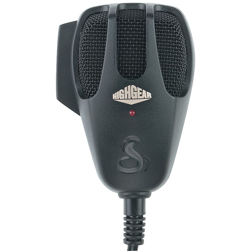Cobra HighGear® M73 Premium Dynamic 4-Pin Replacement CB Microphone, 1 of 4