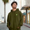 Dalix Alien Embroidery Sweatsuit Set Hoodie Jogger Soft Fleece Relaxed Fit Lounge Mens - 4 of 4