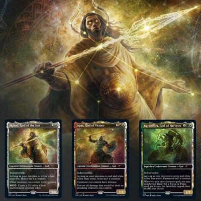 Magic The Gathering Magic: The Gathering Secret Lair: MTG Theros Stargazing Volume 1 Heliod God of The Sun