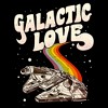 Men's Star Wars: A New Hope Millennium Falcon Galactic Love T-Shirt - 2 of 4